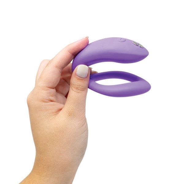 Смарт-вибратор для пар We-Vibe Sync O Light Purple, пульт ДУ SX0524