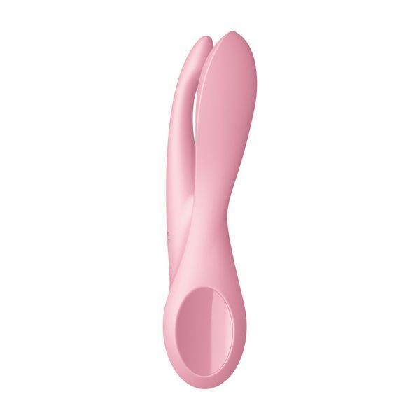 Кліторальний вібратор Satisfyer Threesome 1 Pink з трьома гнучкими пальчиками SO6985