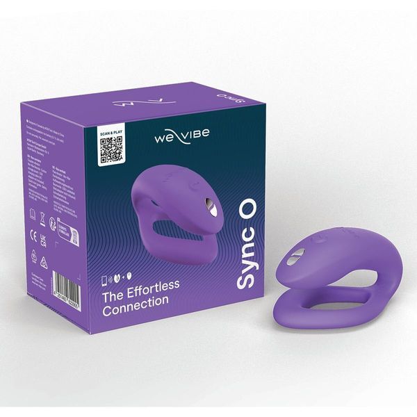 Смарт-вибратор для пар We-Vibe Sync O Light Purple, пульт ДУ SX0524