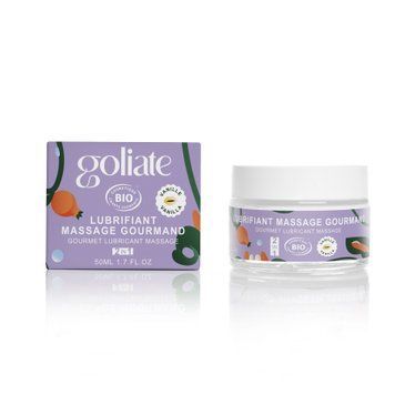 Массажное масло-лубрикант с ароматом и вкусом ванили Goliate Couple Gourmand Vanille 50 мл SX3012