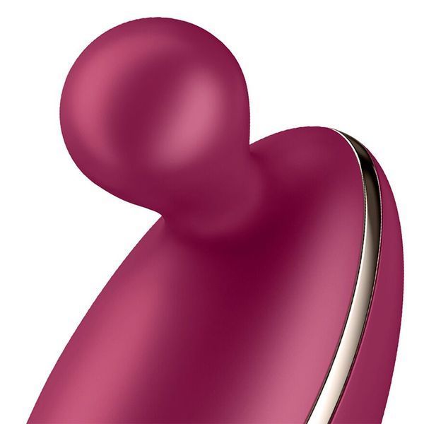 Вібратор для зовнішньої стимуляції Satisfyer Spot On 1 Berry, гнучкий відросток SO8413