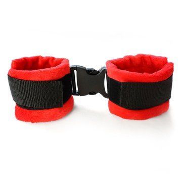 Поножи Art of Sex Ankle Cuffs - Soft Touch Красные SO8498
