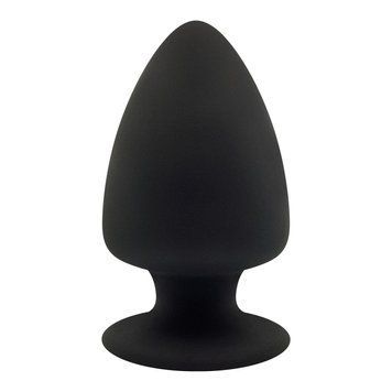 Анальна пробка SilexD (Model 1 size L), двошарова, силікон+Silexpan, діаметр 7,5 см SO2864