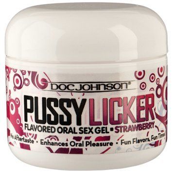 Вкусный гель для кунилингуса Doc Johnson Pussy Licker Strawberry (56 г) SO3490