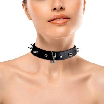 Ошейник с шипами Art of Sex - Collar Spikes SO5153