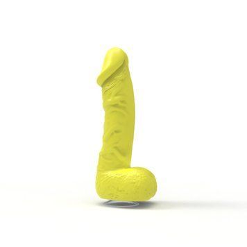 Мило у формі пеніса Pure Bliss MINI Yellow, крафтове мило-член, натуральне SO6357