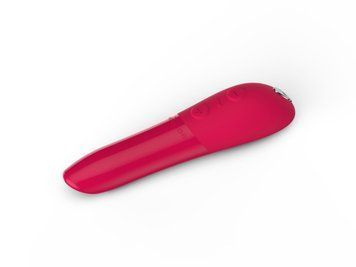 Потужна віброкуля Tango X Cherry Red by We-Vibe, 7 режимів вібрації, 8 рівнів інтенсивності SO6932