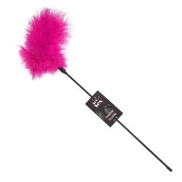 Лоскітка з пером індика Art of Sex &ndash; Feather Paddle, темно-рожева SO6617
