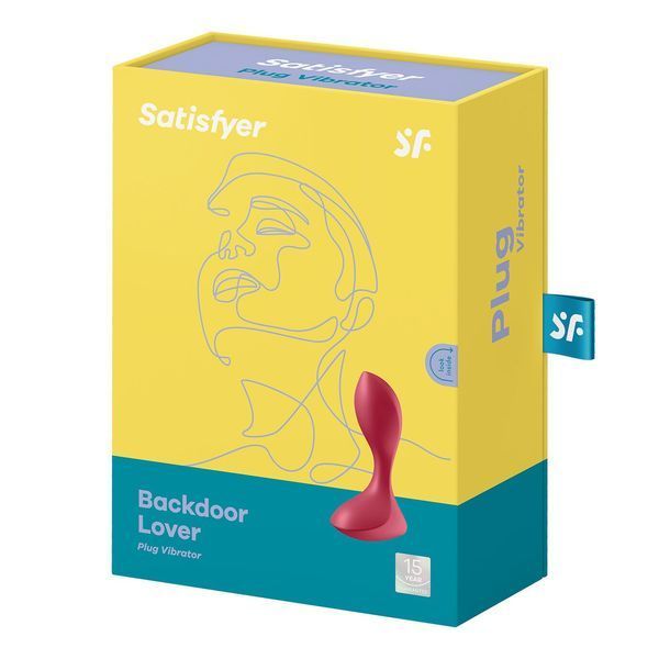 Анальная вибропробка Satisfyer Backdoor Lover Red SO5439