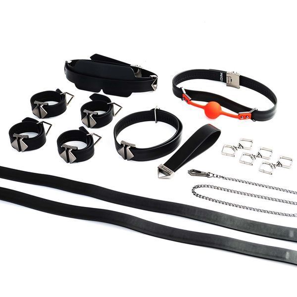 БДСМ-набор LOCKINK Moonlight Treasure Chest - Black Set SX0859