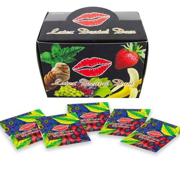 Набір латексних серветок Latex Dental Dams Mint 100 шт SX1268
