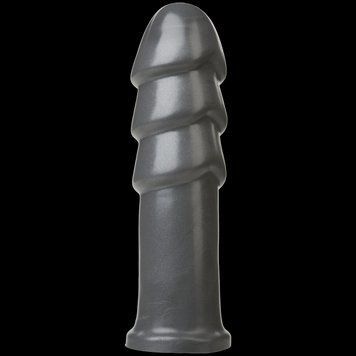 Фалоімітатор для фістингу Doc Johnson American Bombshell B-10 Warhead Gun Metal, діаметр 6,9 см SO2782