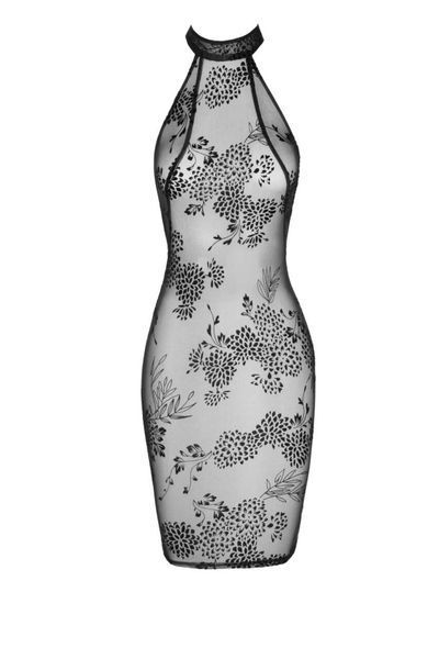 Платье Noir Handmade F240 Midi tulle dress with velvet straps, XL SX0142