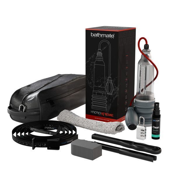 Гідропомпа Bathmate HydroXtreme 9, для члена довжиною від 18 до 23 см, діаметр до 5,5 см HM-40-X-CC