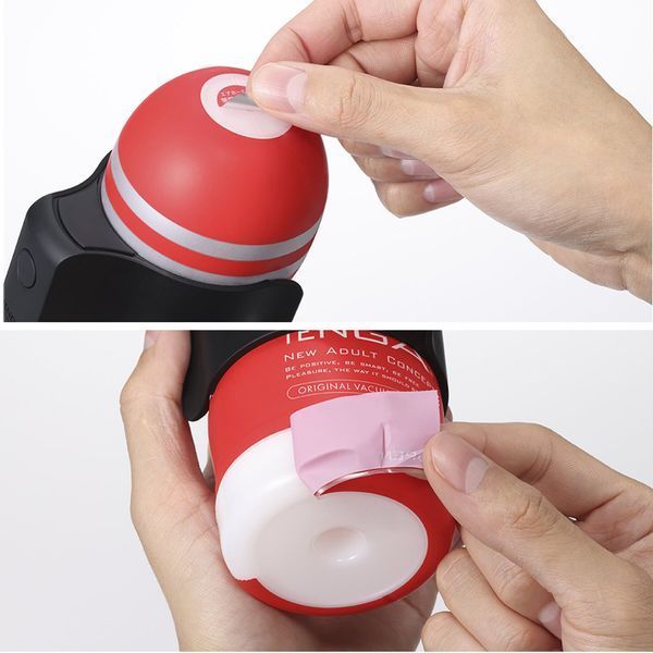 Вибронасадка Tenga CUP VIBRATOR, 7 режимов, 1 мастурбатор в комплекте SX3182
