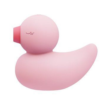 Вакуумный вибратор-уточка CuteVibe Ducky Pink SO6553