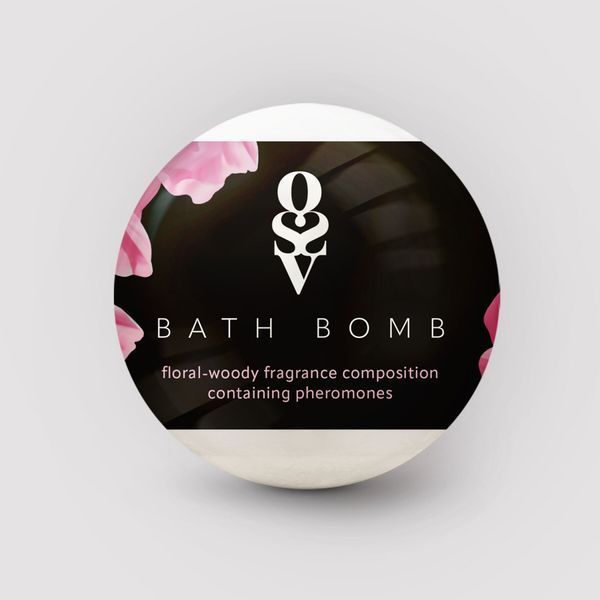 Бомбочка для ванни з феромонами Obsessive Bath bomb Floral - Woody (100 г) SX1880