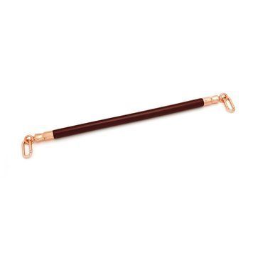 Фіксатор-розпірка для ніг або рук Liebe Seele Wine Red Spreader Bar, дерево + натуральна шкіра SO9457