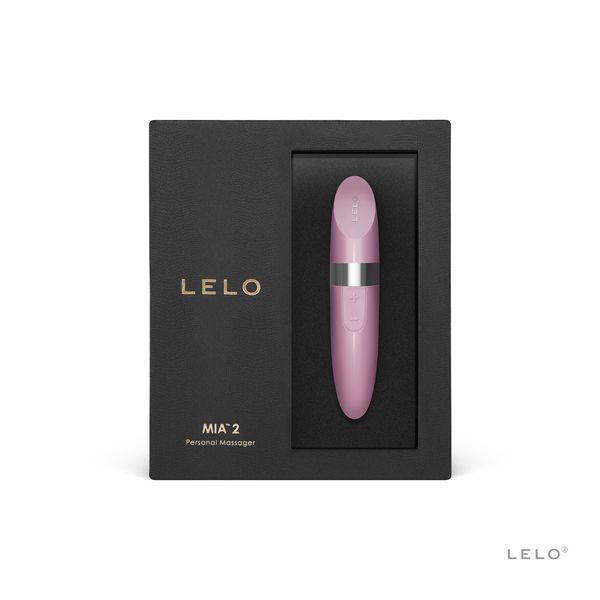Шикарная вибропуля LELO Mia 2 Petal Pink, 6 режимов, мощные вибрации, водонепроницаемая SO8687