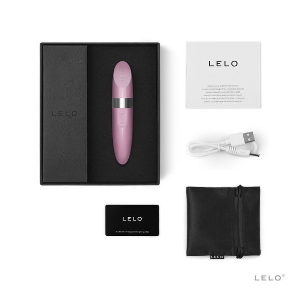 Шикарная вибропуля LELO Mia 2 Petal Pink, 6 режимов, мощные вибрации, водонепроницаемая SO8687