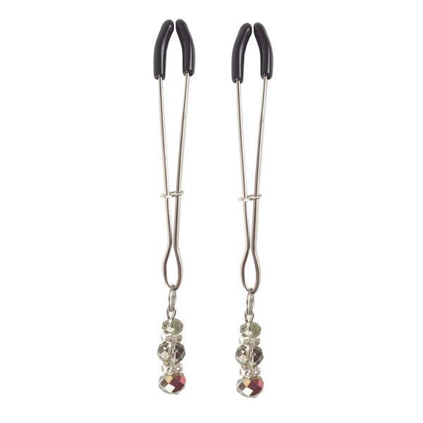 Затискач для сосків Art of Sex - Nipple Clamps Lovely Grey SO5861