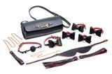 Набор БДСМ с дорожной сумкой Master Series: Bow &mdash; Luxury BDSM Set With Travel Bag, 11 предметов SO8796
