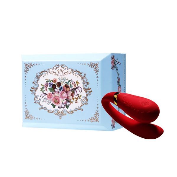 Смартвібратор для пар Zalo &mdash; Fanfan Bright Red SO6670