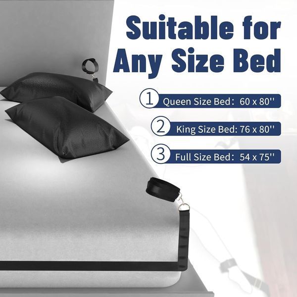 БДСМ-набір LOCKINK YEAHWOW Bed Restraint set SX2844