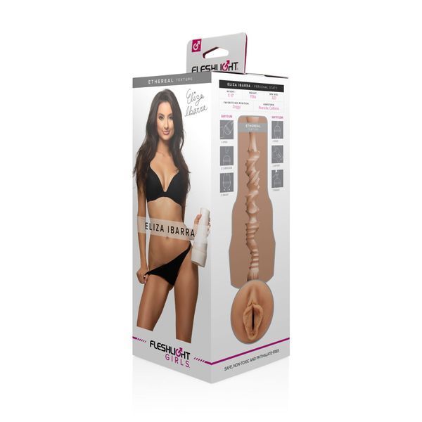 Мастурбатор Fleshlight Girls: Eliza Ibarra - Ethereal, со слепка вагины, очень нежный SO7521