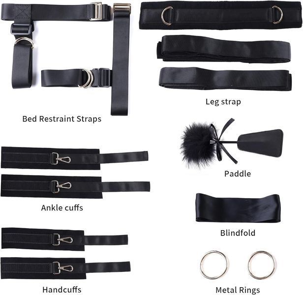 БДСМ-набір LOCKINK YEAHWOW Bed Restraint set SX2844