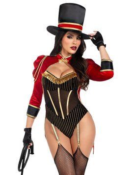 Костюм циркачки Leg Avenue Ravishing Ringmaster Bodysuit XS SX2788