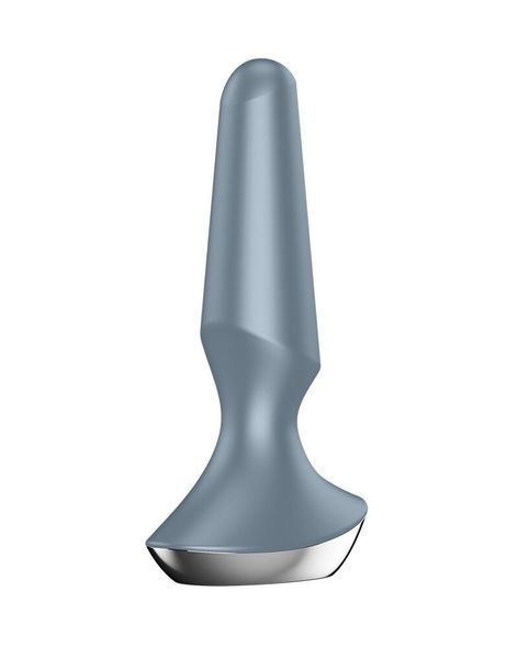 Анальна смарт-вібропробка Satisfyer Plug-ilicious 2 Ice Blue SO5445
