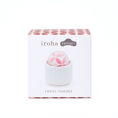 Мощный вибратор-шарик IROHA TEMARI Hana, не передает вибрацию на футляр, 6 режимов работы SO3328