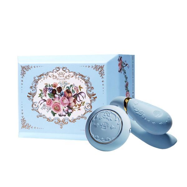 Смартвибратор для пар Zalo &mdash; Fanfan set Royal Blue, пульт ДУ SO6671