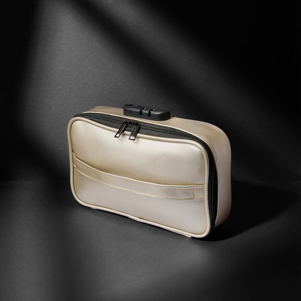 Кейс для іграшок Dorcel DISCREET BOX LUXURY GOLD, кодовий замок, 27&times;16&times;7,62 см SX1109