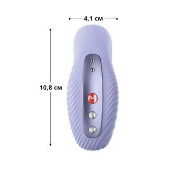 Накладний вібратор Fun Factory LAYA III soft violet, ефект постукування пальцем SX0918