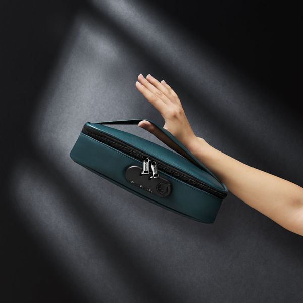 Кейс для іграшок Dorcel DISCREET BOX LUXURY GREEN, кодовий замок, 27&times;16&times;7,62 см SX1110