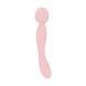 Вибромассажер Good Vibes Only - SIMI Double-Sided Wand Vibrator Soft Silicone - Pink SX3076 фото 1
