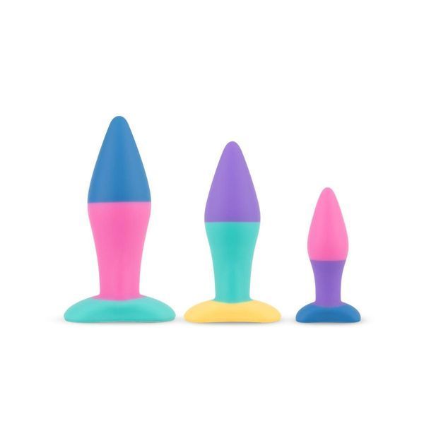 Набір анальних пробок PMV20 Koda &ndash; Butt Plug Set, діаметр 2,9 см, 3,9 см, 5 см SO8897