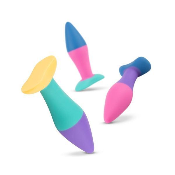 Набір анальних пробок PMV20 Koda &ndash; Butt Plug Set, діаметр 2,9 см, 3,9 см, 5 см SO8897