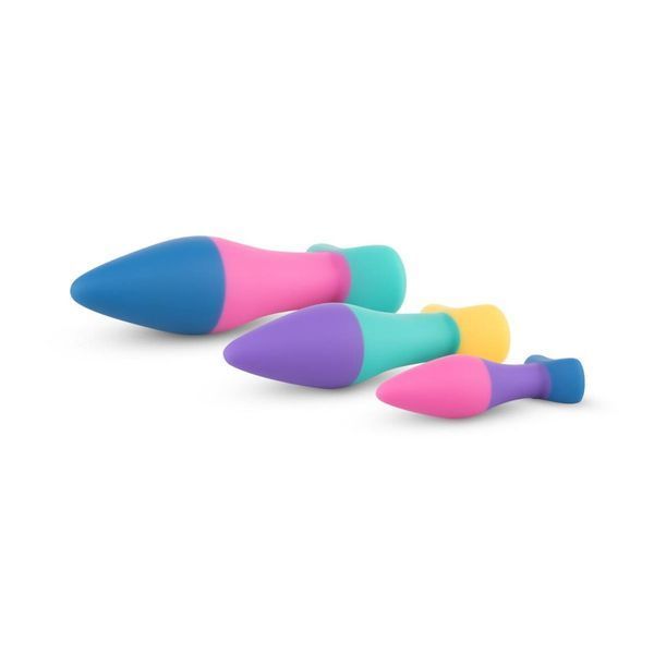 Набір анальних пробок PMV20 Koda &ndash; Butt Plug Set, діаметр 2,9 см, 3,9 см, 5 см SO8897