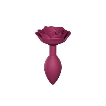 Силіконова анальна пробка Love To Love OPEN ROSES M SIZE - PLUM STAR SO5984