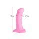 Фаллоимитатор Fun Factory AMOR, розовый, длина 14,6 см, диаметр 3,7 см, изогнутый SX0984 фото 1