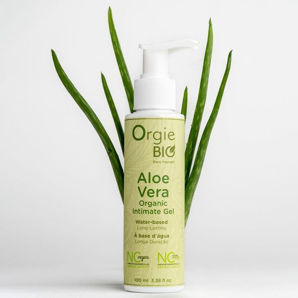 Лубрикант на водній основі Orgie &ndash; Bio Aloe Vera Intimate Gel (100 мл), екстракт алое вера SX1533