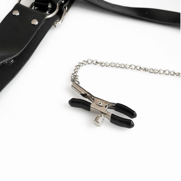 Бондажний набір з металевим анальним гаком Art of Sex Beatrice Bondage set with anal hook №&thinsp;2 SO8507