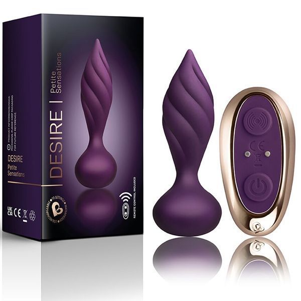 Анальна вібропробка Rocks Off Petite Sensations &ndash; Desire Purple SO5976