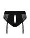 Мереживні труси для страпону з підв'язками для панчох Strap-On-Me DIVA HARNESS - M SO4513 фото 4