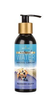 Смазка на водной основе Sensuva Natural Water-Based Blueberry Muffin 125мл без глицерина и парабенов SO4943