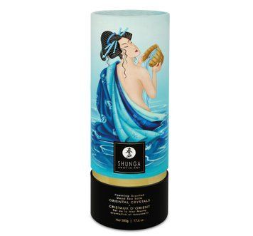 Пінлива сіль для ванни Shunga Dead Sea Salt Oriental Crystals Ocean Temptations, 500 г SO6894