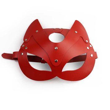 Маска Кішечки Art of Sex - Cat Mask, Червоний SO7769